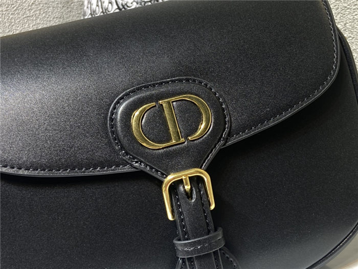 MEDIUM Dior BOBBY BAG Black Box Calfskin mid