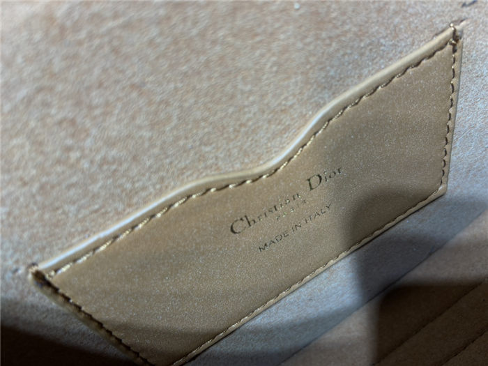 MEDIUM Dior BOBBY BAG Carmel Box Calfskin mid