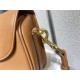 MEDIUM Dior BOBBY BAG Carmel Box Calfskin mid