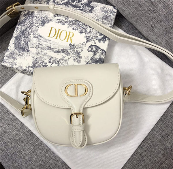 SMALL Dior BOBBY BAG Latte Box Calfskin mid