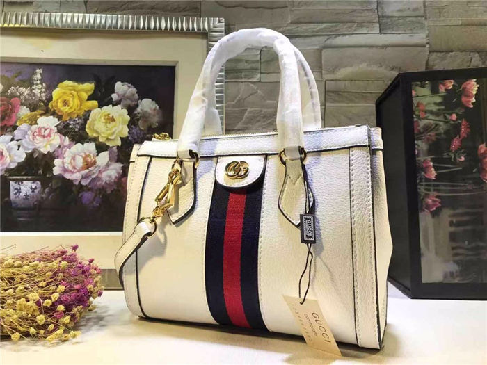 Gucci Ophidia small tote bag White Mid