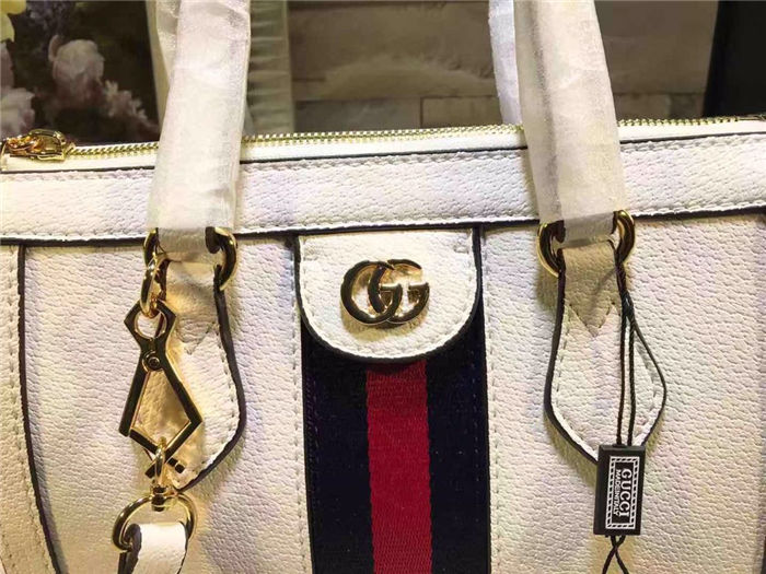 Gucci Ophidia small tote bag White Mid