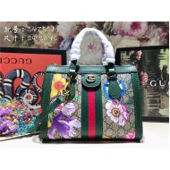 Gucci Ophidia small tote bag Green Mid