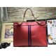 Gucci Rajah GG tote Red Mid