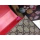 Gucci Padlock GG Supreme top handle bag GG-Red Mid