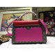 Gucci Padlock GG Supreme top handle bag GG-Red Mid