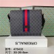 Gucci GG messenger Grey Mid