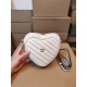 Gucci INTERLOCKING G MINI HEART SHOULDER BAG 751628 White High