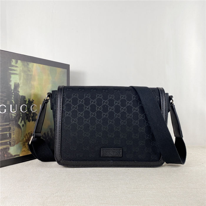 Gucci GG messenger Black Mid