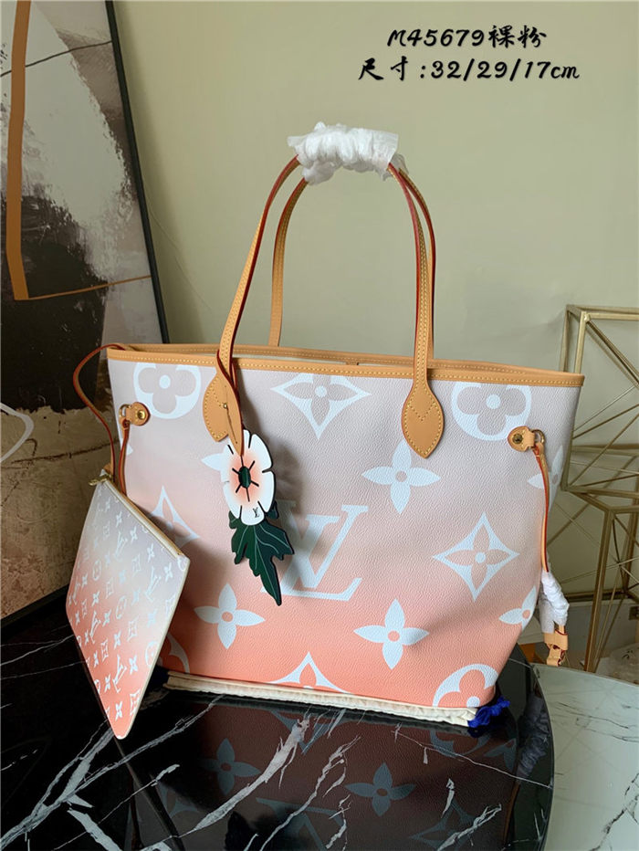 Louis Vuitton NEVERFULL MM Monogram Giant Mist High