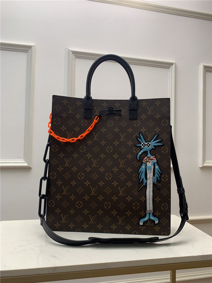 Louis Vuitton SAC PLAT Monogram LV friends High