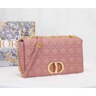 Dior LARGE CARO BAG Calfskin Pink High