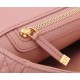 Dior LARGE CARO BAG Calfskin Pink High