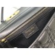 Dior LARGE CARO BAG Calfskin Black Mid