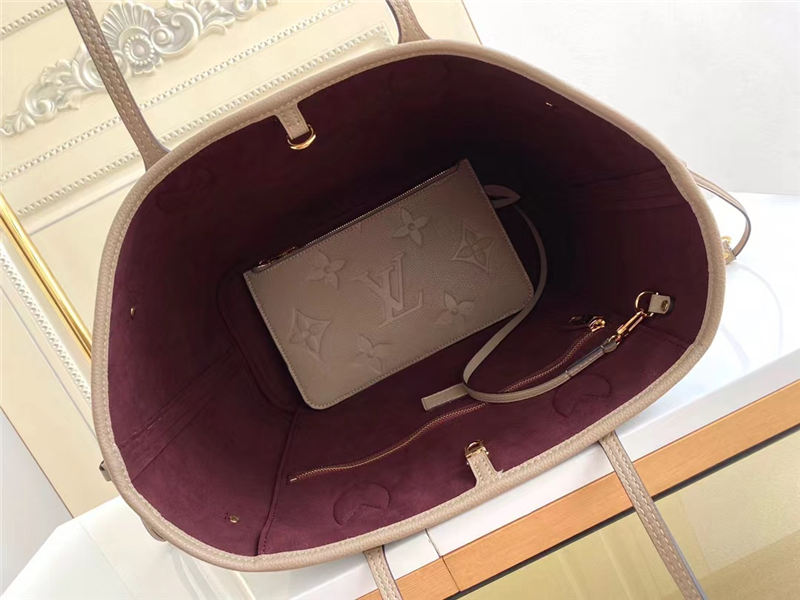 Louis Vuitton NEVERFULL MM Monogram Empreinte M45686 High