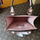 Louis Vuitton PETIT SAC PLAT Monogram Empreinte Pink M80449 Mid