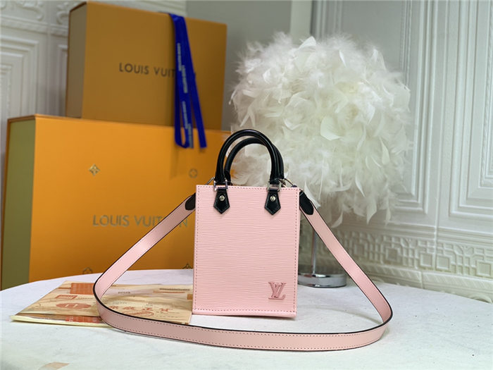 Louis Vuitton PETIT SAC PLAT Epi Pink M69441 Mid