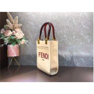 Fendi MINI-B SUNSHINE SHOPPER Beige Mid