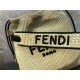 Fendi PACK SMALL POUCH Raffia Beige Mid