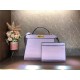 Fendi PEEKABOO ISEEU MEDIUM Embossed Lilac Mid