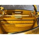 Fendi PEEKABOO ISEEU MEDIUM Embossed Yellow Mid