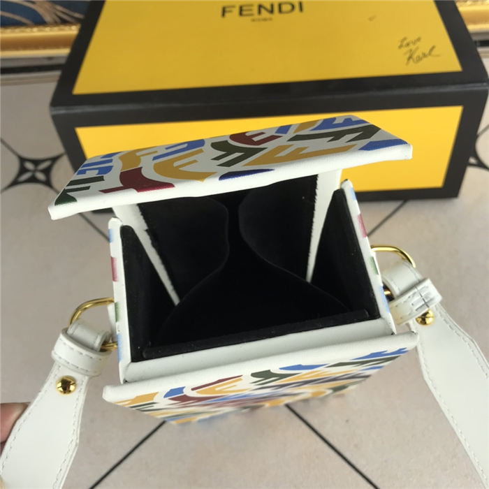 Fendi VERTICAL BOX Colorful Mid