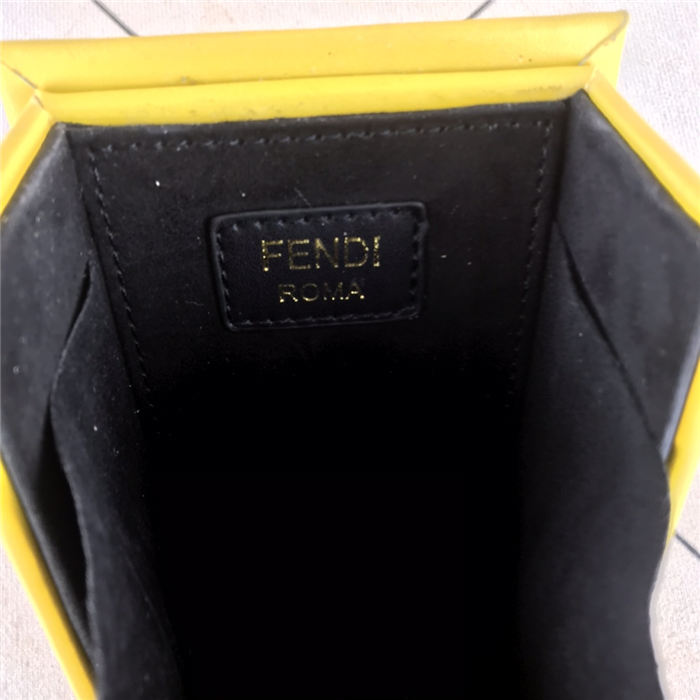 Fendi VERTICAL BOX Yellow Mid