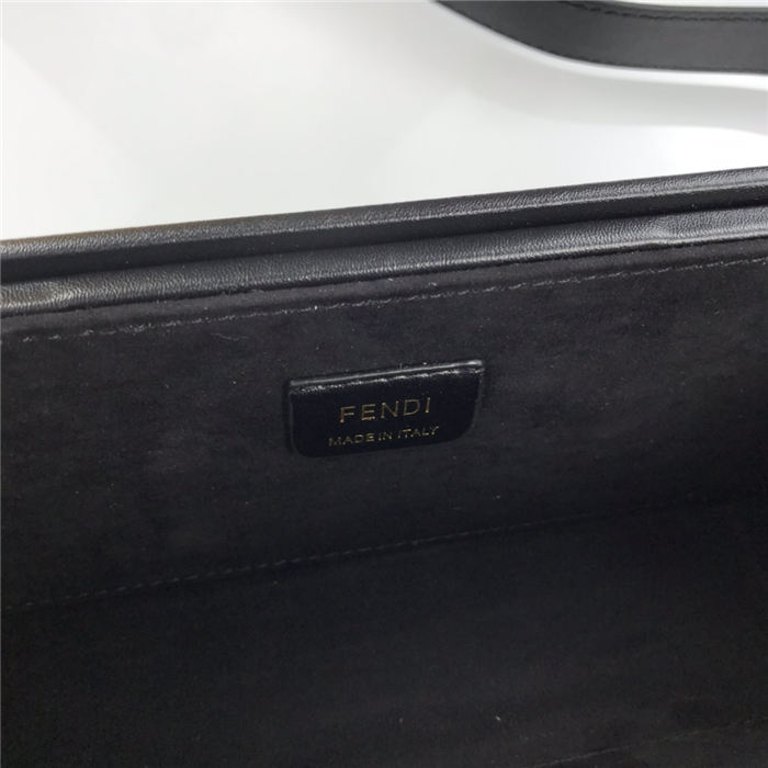 Fendi HORIZONTAL BOX Black Mid