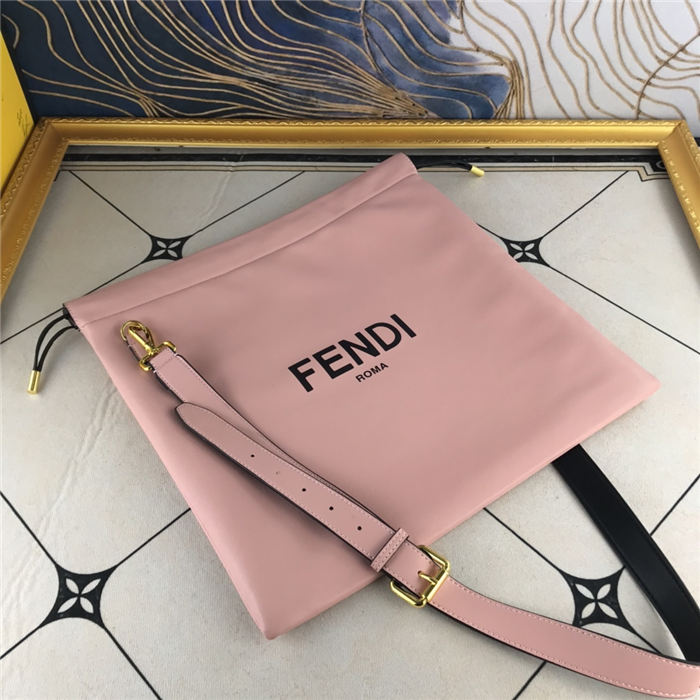 Fendi PACK MEDIUM POUCH Napa Pink Mid