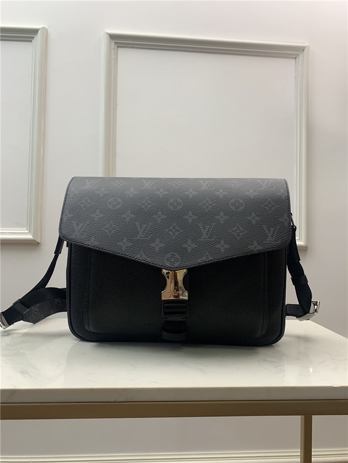 Louis Vuitton NEW MESSENGER Taigarama Noir black M30746 High