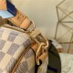 Louis Vuitton SPEEDY BANDOULIÈRE 30 Damier Azur coated canvas Blue N50054 High