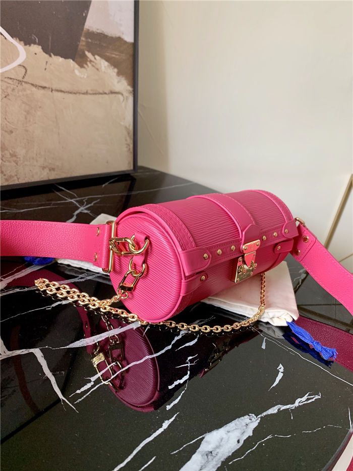 Louis Vuitton PAPILLON BB Epi Fuchsia M58655 High