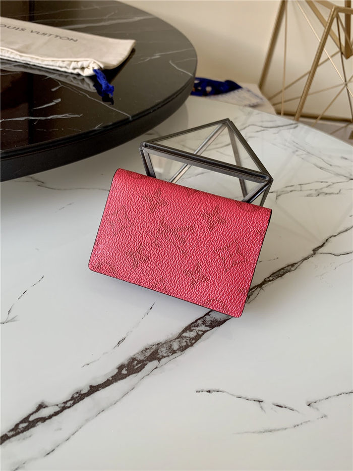 Louis Vuitton Pocket Organizer Taïgarama Red M60502 High