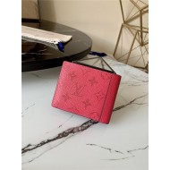 Louis Vuitton Multiple Wallet Taïgarama Red M60895 High