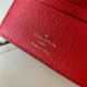 Louis Vuitton Multiple Wallet Taïgarama Red M60895 High