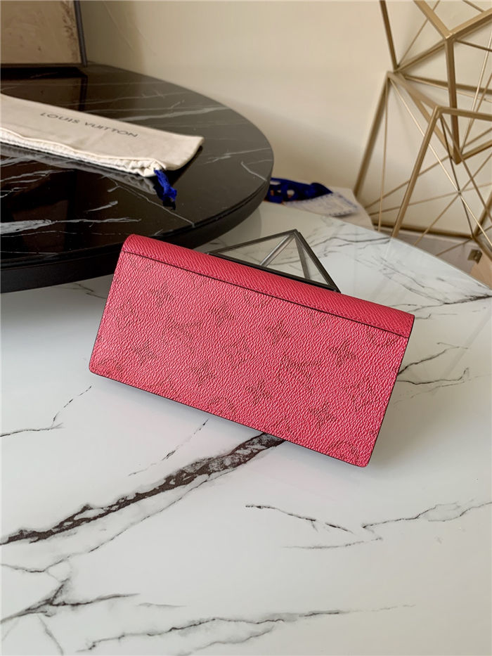 Louis Vuitton BRAZZA WALLET Taïgarama Red M66540 High