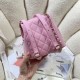 Chanel SMALL BACKPACK AS3787 Grained Shiny Calfskin & Gold-Tone Metal Pink A