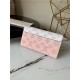 Louis Vuitton Iris Wallet Mahina Gradient Pink M60143 High