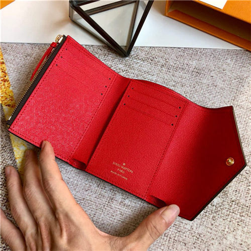 Louis Vuitton VICTORINE WALLET Monogram M41938 Red High