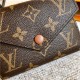 Louis Vuitton VICTORINE WALLET Monogram M41938 Coffee High