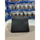 Hermes Kelly 25/28cm Retourne Bag Togo Leather In Black WAX High