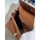 Hermes Kelly 25/28cm Retourne Bag Togo Leather In Gold WAX High