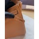 Hermes Kelly 25/28cm Retourne Bag Calfskin In Camel High