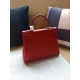 Hermes Kelly 25/28cm Retourne Bag Calfskin In Red High