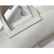 Hermes Halzan 22/25cm Bag Clemence Leather WAX In Craie High