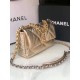 Chanel 19 Flap Bag Goatskin/Lambskin Champagne High