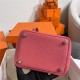 Hermes Picotin Lock 18/22 Bag Togo Leather In Rose eLipstick-Silver WAX High