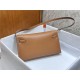 Hermes Kelly Elan 28cm Madame Leather Gold Silver-Metal WAX High