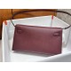 Hermes Kelly Elan 28cm Madame Leather Bordeaux Gold-Metal WAX High