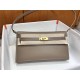 Hermes Kelly Elan 28cm Madame Leather Trench Gold-Metal WAX High